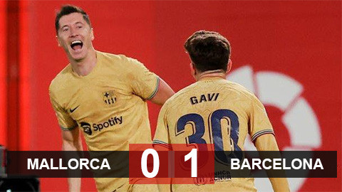 Lewandowski ghi bàn duy nhất, Barca chiếm đỉnh La Liga